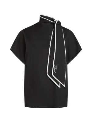 Bluzka KARL LAGERFELD czarny