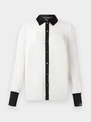 Bluzka KARL LAGERFELD mleczny