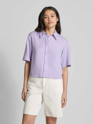 Bluzka koszulowa krótka z listwą guzikową Marc O'Polo DENIM