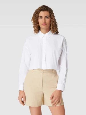 Bluzka koszulowa krótka z listwą guzikową model ‘ADU’ drykorn