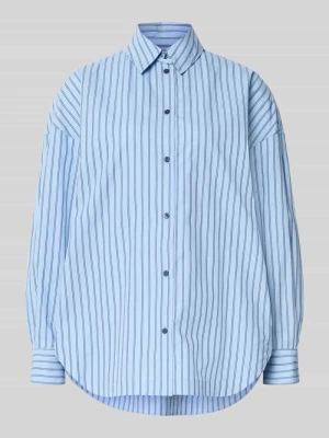 Bluzka koszulowa o kroju oversized z czystej bawełny model 'BOSTATTA' Boss Orange