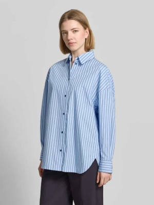 Bluzka koszulowa o kroju oversized z czystej bawełny model 'BOSTATTA' Boss Orange