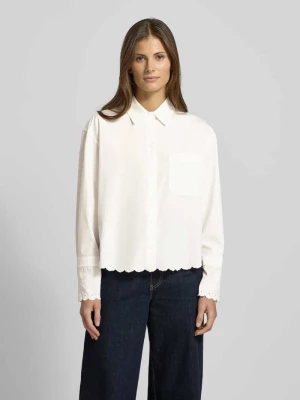 Bluzka koszulowa o kroju oversized z czystej bawełny model ‘NEUTRO’ Weekend Max Mara