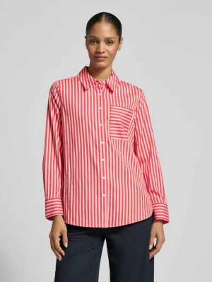 Bluzka koszulowa o kroju oversized z mieszanki bawełny s.Oliver BLACK LABEL