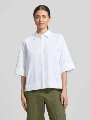 Bluzka koszulowa o kroju regular fit w designie z rękawem o dł. 1/2 model 'Netti' Soyaconcept