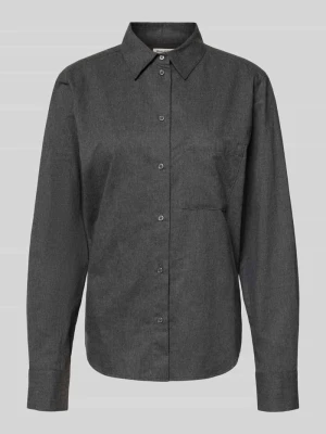 Bluzka koszulowa o kroju regular fit z czystej bawełny Marc O'Polo