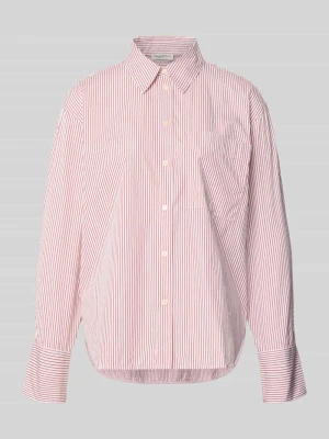 Bluzka koszulowa o kroju regular fit z czystej bawełny Marc O'Polo