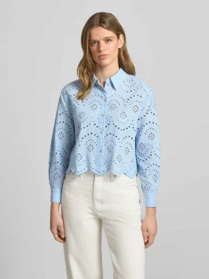 bluzka koszulowa o kroju regular fit z czystej bawełny model 'VALAIS' Only