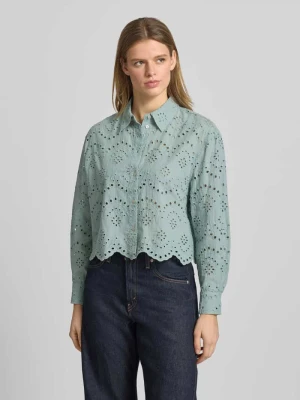 bluzka koszulowa o kroju regular fit z czystej bawełny model 'VALAIS' Only