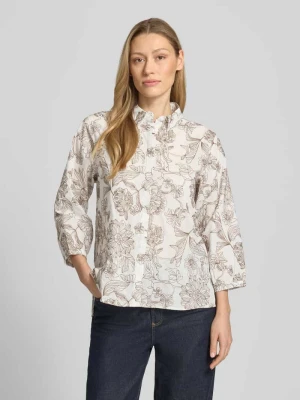 bluzka koszulowa o kroju regular fit z czystej bawełny model 'VIKI' BRAX