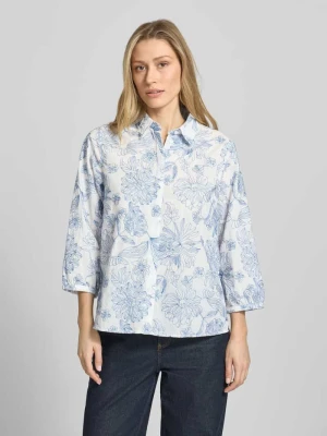 bluzka koszulowa o kroju regular fit z czystej bawełny model 'VIKI' BRAX