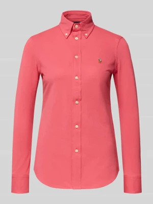 Bluzka koszulowa o kroju regular fit z czystej bawełny Polo Ralph Lauren