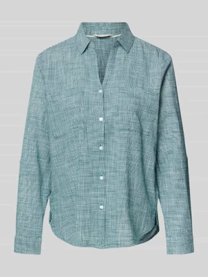 Bluzka koszulowa o kroju regular fit z czystej bawełny Tom Tailor