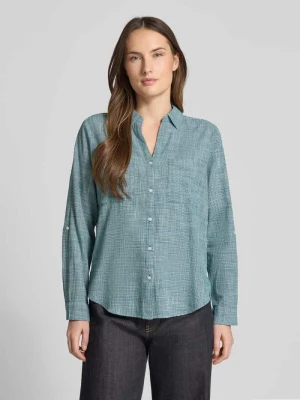 Bluzka koszulowa o kroju regular fit z czystej bawełny Tom Tailor