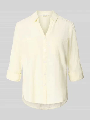 Bluzka koszulowa o kroju regular fit z czystej bawełny Tom Tailor