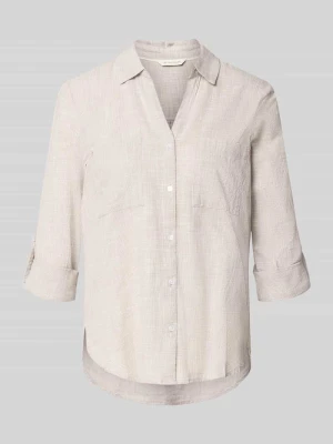 Bluzka koszulowa o kroju regular fit z czystej bawełny Tom Tailor