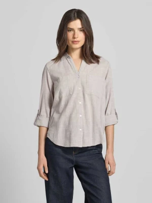 Bluzka koszulowa o kroju regular fit z czystej bawełny Tom Tailor