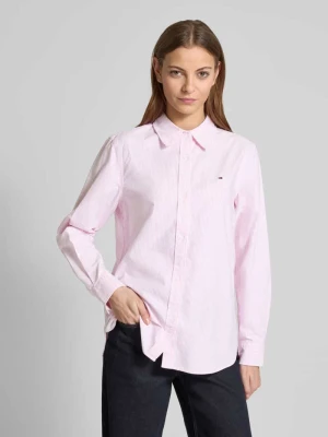Bluzka koszulowa o kroju regular fit z czystej bawełny Tommy Hilfiger