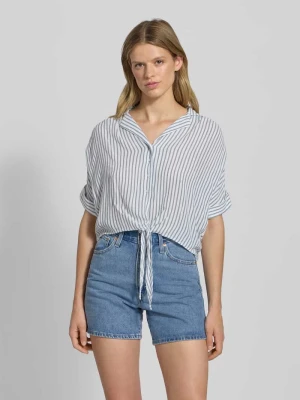 Bluzka koszulowa o kroju regular fit z czystej wiskozy model ‘PAULA LIFE’ Only