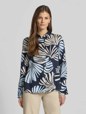 Bluzka koszulowa o kroju regular fit z czystej wiskozy s.Oliver BLACK LABEL