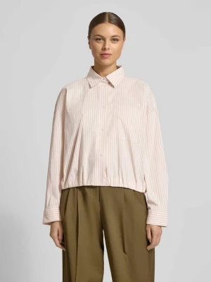 Bluzka koszulowa o kroju regular fit z kołnierzykiem koszulowym Opus