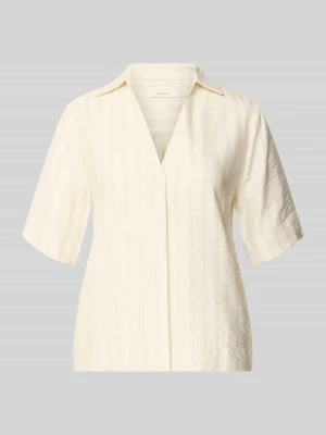 Bluzka koszulowa o kroju regular fit z mieszanki lyocellu model 'MARIE' Selected Femme