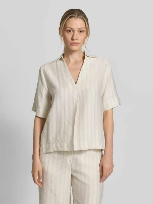 Bluzka koszulowa o kroju regular fit z mieszanki lyocellu model 'MARIE' Selected Femme