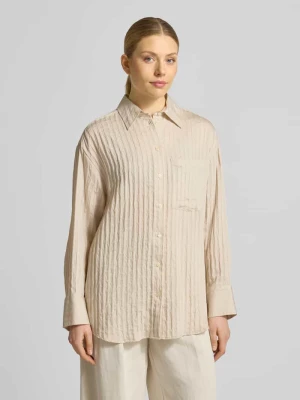 Bluzka koszulowa o kroju regular fit z mieszanki modalu Marc O'Polo