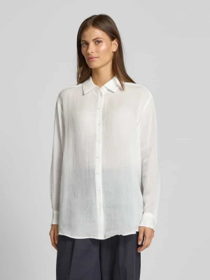 Bluzka koszulowa o kroju regular fit z mieszanki ramii i lyocellu comma