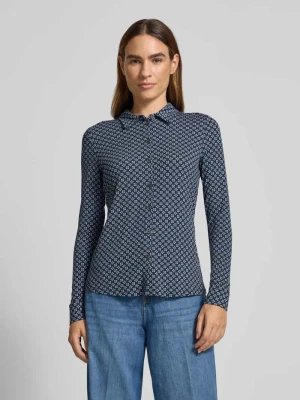 Bluzka koszulowa o kroju regular fit z mieszanki wiskozy Marc O'Polo