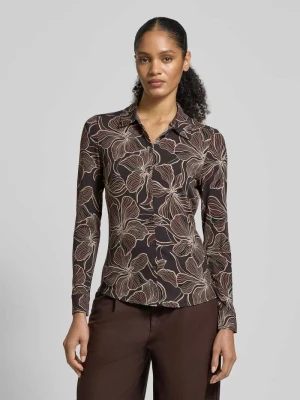 Bluzka koszulowa o kroju regular fit z mieszanki wiskozy Marc O'Polo