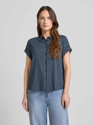 Bluzka koszulowa o kroju regular fit z mieszanki wiskozy model ‘Majan’ Samsøe Samsøe