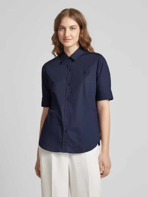 Bluzka koszulowa o kroju regular fit z rękawem o dł. 1/2 HUGO
