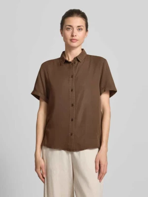 bluzka koszulowa o kroju regular fit z rękawem o dł. 1/2 Jake*s Casual