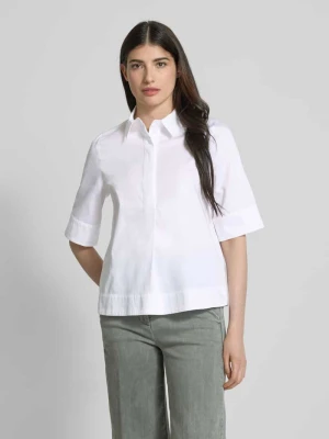 Bluzka koszulowa o kroju regular fit z rękawem o dł. 1/2 milano italy