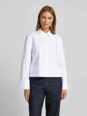 Bluzka koszulowa o kroju regular fit z szerokimi rękawami Christian Berg Woman Selection
