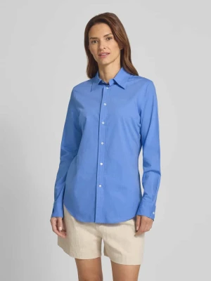 Bluzka koszulowa o kroju regular fit z wyhaftowanym logo Polo Ralph Lauren
