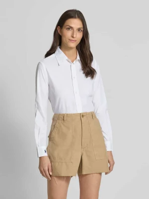 Bluzka koszulowa o kroju regular fit z wyhaftowanym logo Polo Ralph Lauren