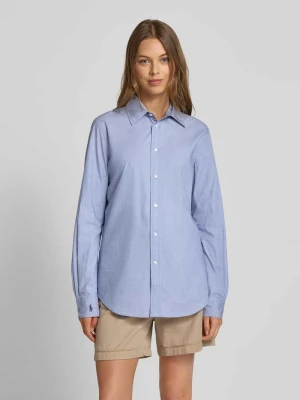 Bluzka koszulowa o kroju regular fit z wyhaftowanym logo Polo Ralph Lauren