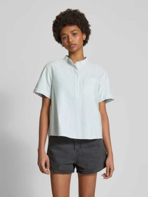 Bluzka koszulowa o kroju regular fit ze stójką Marc O'Polo DENIM