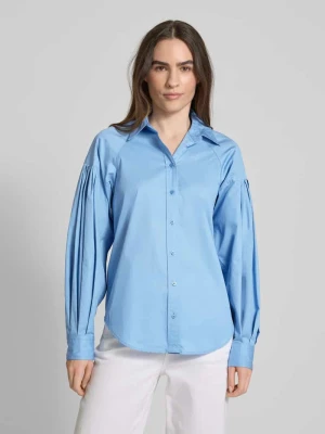 Bluzka koszulowa o kroju relaxed fit z bufiastymi rękawami model ‘JAITHEY’ Lauren Ralph Lauren