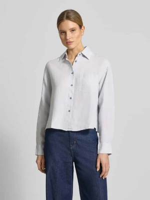 Bluzka koszulowa o kroju relaxed fit z czystego lnu Marc O'Polo