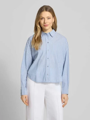 Bluzka koszulowa o kroju relaxed fit z czystej bawełny Marc O'Polo