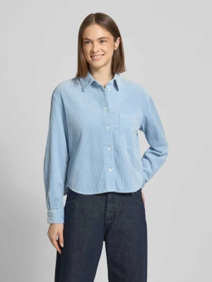 Bluzka koszulowa o kroju relaxed fit z czystej bawełny Marc O'Polo DENIM