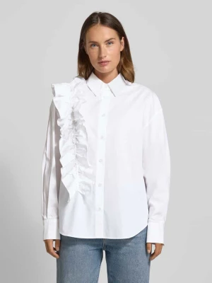 Zdjęcie produktu Bluzka koszulowa o kroju relaxed fit z czystej bawełny model ‘IBODY’ Essentiel Antwerp