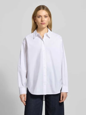 Bluzka koszulowa o kroju relaxed fit z czystej bawełny model ‘JAMBERS’ Essentiel Antwerp