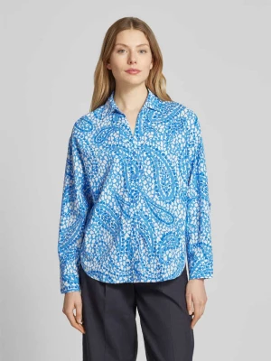 Bluzka koszulowa o kroju relaxed fit z czystej bawełny s.Oliver RED LABEL