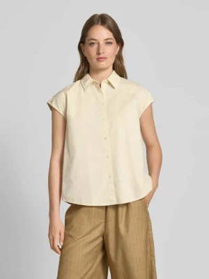 Bluzka koszulowa o kroju relaxed fit z czystej bawełny s.Oliver RED LABEL