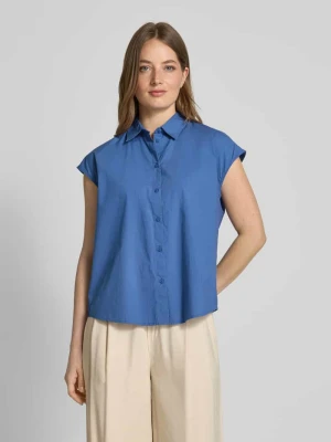 Bluzka koszulowa o kroju relaxed fit z czystej bawełny s.Oliver RED LABEL