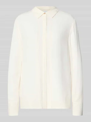 Bluzka koszulowa o kroju relaxed fit z czystej wiskozy comma